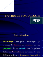 Cours N1 Mecanisme D - Action Des Xenobiotiques 2016