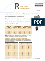 900 Series Flow Switches Cat672 PDF