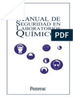 Manual de Seguretat en Els Laboratoris Químics (Panreac) PDF