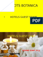 D ROOTS Hotels Guest Soap