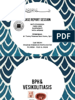 BPH & Vesikolitiasis Case Report