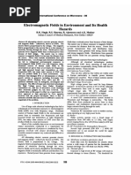 Electromagnetic Fields in Environment and Its Health Hazards