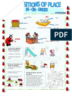 Prepositions of Place