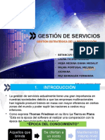 Gestión de servicios estratégicos