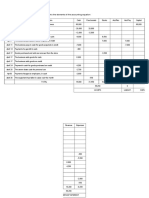 Exhibit 6,8. Spreadsheet Analyzing Transactions Into The Elements of The Accounting Equation