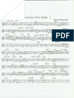 Summertime Chet Baker Solo With Chord Symbols PDF