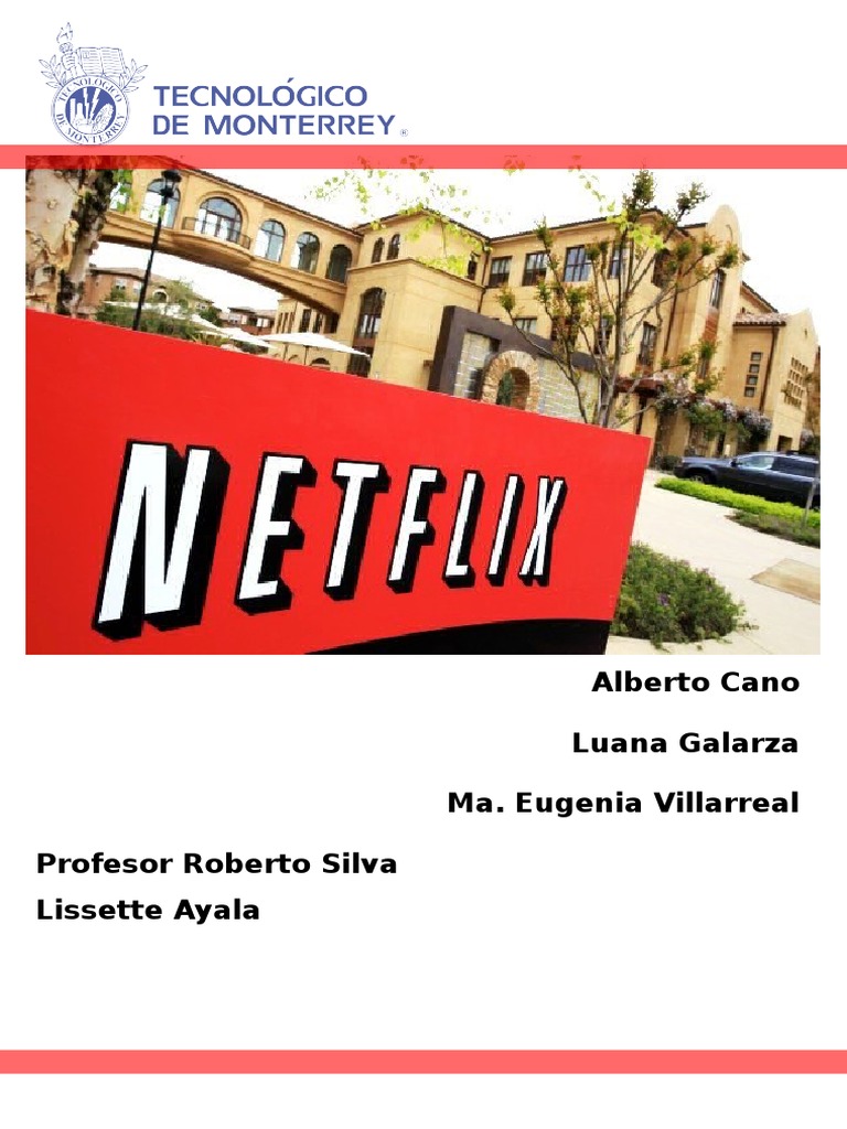 CASO_NETFLIX.docx | Netflix | Servicio de redes sociales