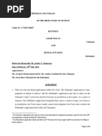 Trinidad Estate Dispute