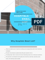 Hospitals Email List 