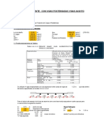 Diseño de Puente Vigas Postensadas PDF