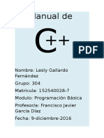 Manual de C++