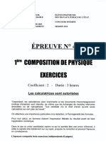 ITPE I 2013 Physiques Composition 1 Cle264b29