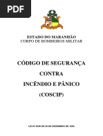 Código de Segurança Contra Incêndio e Pânico - Coscip