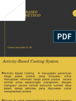 Kuliah 6 Activity Based Costing Method