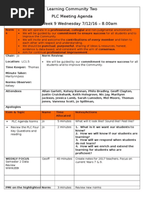 lc2 meeting agenda - 16 12 07