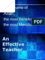In The Name of The Most Beneficent, The Most Merciful.: Allah