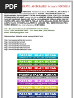 Download Iklan Koran by Pasang Iklan Koran SN33482871 doc pdf