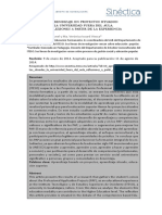 Aprendizaje en Proyectos Situados - Reflexiones A Partir de La Experiencia