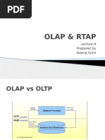Lecture8_OLAP & RTAP