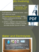 Intracellular Fluid Compartment and Extracellular Fluid Compartment