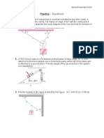 Practice - Equilibrium PDF