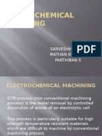 Electrochemical Machining