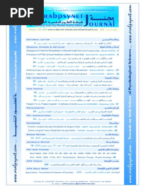 Editorial Letter Focus On Iraq Pdf Psychological Trauma Posttraumatic Stress Disorder