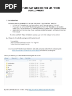 How Install Offline / Local SAP Web IDE