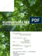 Klimatologi Pertanian