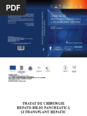Tratat de Chirurgie Hepato-Bilio-Pancreatica Si Transplant Hepatic