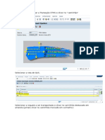 Logar em DEV, acessar STMS e selecionar rota e request