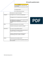 Stangerweb 5S Audit Questionnaire