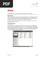 PC-PRO+ Advanced 9 00 Release Notes
