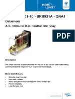 Datasheet QNA1 Signalling-relay