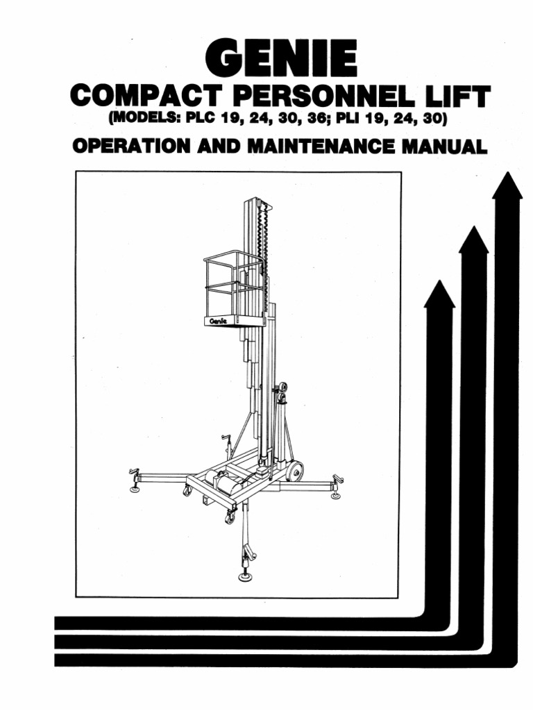 Genie Lift Operation & Maintenance PDF PDF