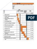 Carta Gantt