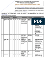 DRDO Scientist and Engineer Vacancies Notification