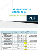 Programacion de OBRAS para 2013.pptx