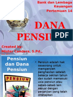 Pertemuan 14 Dana Pensiun