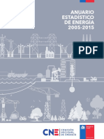 Anuario Estadístico de Energía 2005 2015