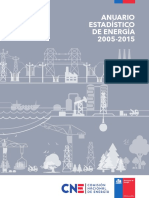 Anuario Estadístico de Energía 2005-2015