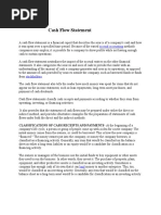 Cash Flow Statement