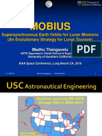 NASA Future In-Space Operations: MOBIUS - Supersynchronous Earth Orbits For Lunar Missions