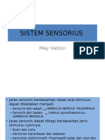 Ana 2 (Sistem Sensorius) Dr. May Valzon