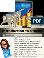 Introduction To Stocks and Investing