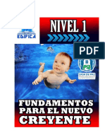 Nivel 1 Fundamentos para El Nuevo Creyente