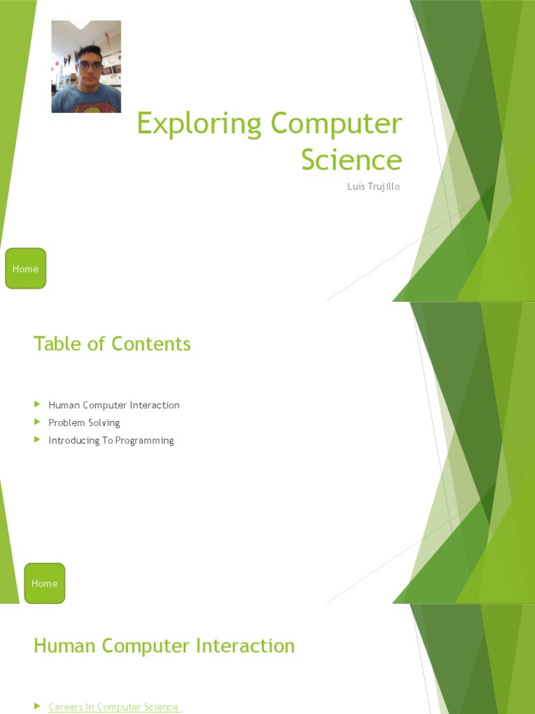 Exploring Computer Science | PDF | Areas Of Computer Science | Computer ...