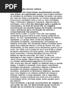 A Instituição Social Igreja