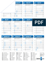 2017 Calendar PDF