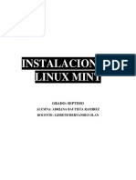 Instalacion de Linux Mint